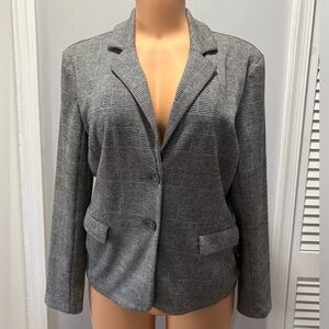 Rachel Zoe Grey Blazer Jacket Women’s Size Large